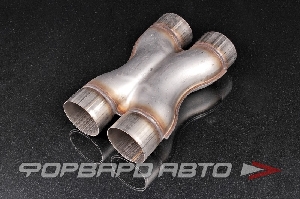 Разветвитель выхлопной системы X-pipe 76 - 76 * 250мм нержавеющая сталь EPMAN EPEXY2212X 3-3