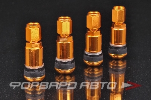 Купить Вентиль для бескамерных шин алюминий Золотой 4шт ВЕКТОР TR525AL GD Вентиль для бескамерных шин алюминий Золотой 4шт ВЕКТОР TR525AL GD