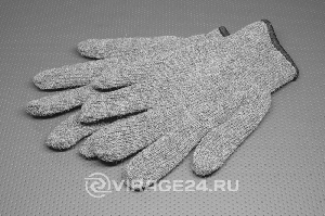 Перчатки  полушерстяные двойные <> 