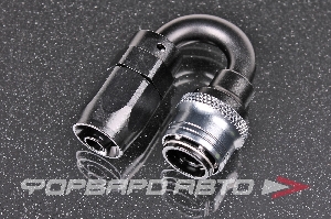Фитинг AN6 180°, под шланг AN, быстросъемный (quick release) "мама" (female) AB88 