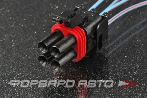 Разъем 4-х контактный датчика кислорода (с проводами) CARGEN AX307