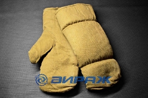 Верхонки утепленные натуральный мех <> 34416