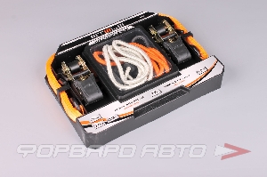 Стяжка груза 0,2т с храповым механизмом (набор стяжек и резинок для фиксации груза) STELS 54403