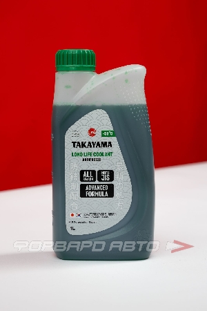 Антифриз LLC (-50гр) GREEN, 1л TAKAYAMA 101583