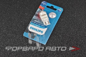 Лампа светодиодная 12V W21/5W (W3x16q) красная PHILIPS 12835 REDB1