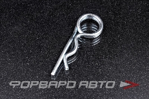 Шплинт 5,0*80 с фиксацией оцинков. DIN 11024 РОССИЯ DIN 11024