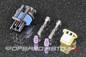 Разъем 2 way 22-20 AWG (GT150.35-SKT1) 1.47-1.85mm (GT150.35-SL1) GT-150 Sealed 3.5mm Centerline  2-1-147