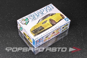 Сборная модель Nissan RZ34 Fairlady Z Custom Wheel (Ikazuchi Yellow) 1/32 AOSHIMA 20004
