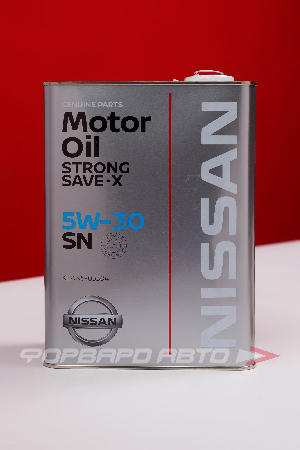 Масло моторное 5W30 4л, STRONG SAVE X SN/GF-5 NISSAN KLAN5-05304