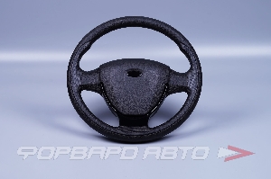 Руль для автомобиля ВАЗ 2170-1118-2190-2123  под Приору-2 круглый. ПЛАСТИК 2170PR2