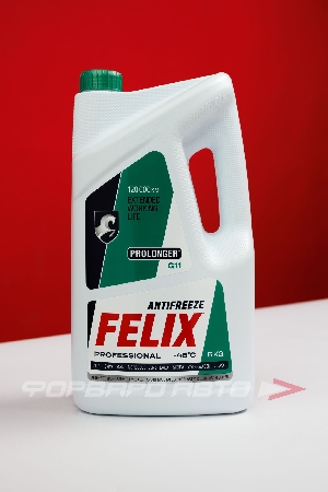 Антифриз G11 Prolonger зеленый, 5кг FELIX 430206031