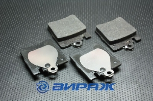 Колодки тормозные задние DELPHI LP1618