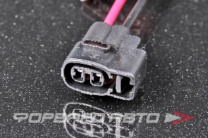 Разъем 2-х контактный мотора стеклоочистителя (с проводами) CARGEN AX8512