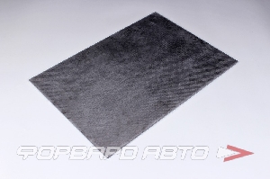 Лист карбон 6*350*500мм, матовый (до 80С) Twill 3K ФОРВАРД АВТО 