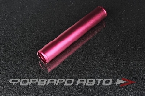 Патрубок алюминиевый 51 мм прямой красный AUTOBAHN88 