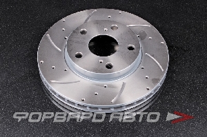 Диск тормозной перфорированный вентилируемый G-BRAKE GFR-02451L