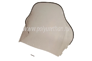 Стекло для снегохода BRP Lynx 6900 Army, Skandic 600 до 2007 (2мм, h=580мм) ПОЛИУРЕТАН 50-44-391PC