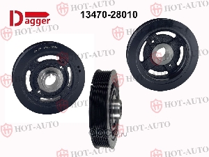Шкив коленвала TOYOTA 1AZ-FE, 2AZ-FE DAGGER 1347028010
