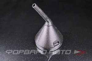 Воронка D-200мм с ситом(латунь), с прямым наконечником <> 00000116449