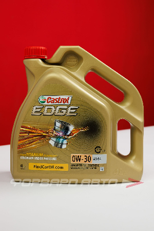 Масло моторное 0W30 4л, EDGE Titanium FST A3/B4 (с) CASTROL 15A79E