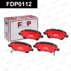 Колодки тормозные FAP FDP0112