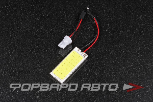 Светодиодная площадка 12V 36SMD 50*20мм, сплошная заливка, белая Китай 