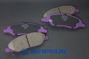 Колодки тормозные NiBK PN-2452
