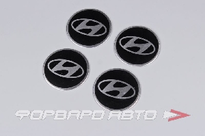 Стикер для ступичного колпака 57мм (к-т) металлопластик (скотч) SKYWAY S28