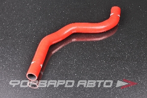 Патрубок радиатора силиконовый MMC Lancer EVO 4 5 CP9A CN9A нижний, красный AUTOBAHN88 