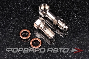 Купить Фитинг BANJO AN4 + болт М10*1,25 мм, ММC EVO I-X 4G63T, 4B11T KINUGAWA 315-02101-015 Фитинг BANJO AN4 + болт М10*1,25 мм, ММC EVO I-X 4G63T, 4B11T KINUGAWA 315-02101-015