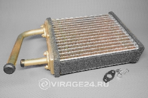 Радиатор отопителя ВАЗ 2101-2107 медный LUZAR LRh 0101c