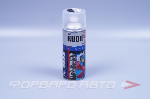 Эмаль аэрозольная грунтовка по пластику Графит KUDO KU-6004