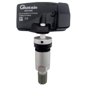 Датчик давления в шинах, универсальный Guss TPMS, метал, MX-датчик 433 МГц / 315 МГц серебристый GUSSIN Gussin_MX_Sv