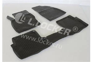 Коврики FORD FOCUS2 (08-) полиуретан L.LOCKER 