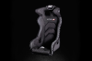 Сиденье спортивное - нерегулируемое "ковш", без салазок, HTE-R XL черное OMP HTE-R XL
