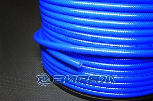 Шланг полиуретановый армированный 5*8мм. (-20°+60°C, 1,4MPa) синий THB HUB0508-BD