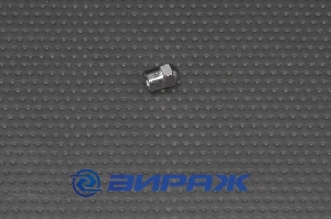 Колпачок на ниппель / вентиль (декор, хром), SVC-07-P, КНР <> SVC-07-P