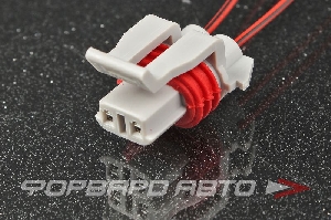 Разъем 2-х контактный датчика коленчатого вала (с проводами) CARGEN AX313