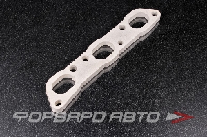 Фланец выпускного коллектора NISSAN VR38 (12 мм нержавеющая сталь 12Х18Н10Т) FORWARD RACING FXVR001