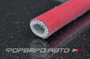 Термоизоляция шлангов и проводов с силиконовым покрытием 10 мм коричневая AUTOBAHN88 