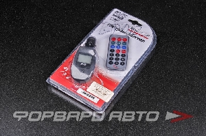 Модулятор MP3 + FM трансмиттер с дисплеем и пультом AVS F-462