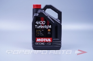 Масло моторное 10W40 5л, Turbolight 4100 A3/B4 SN MOTUL 113214