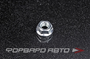 Гайка шестигранная М8*1,25 с фланцем пресс-шайбой оцинк. СИБИРЬ 550К-М8