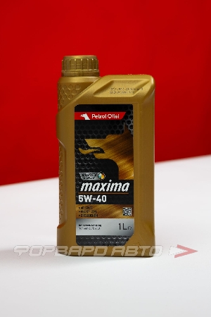 Масло моторное 5W40 1л, Maxima SP/CF, A3/B4 (с) Petrol Ofisi 400001515
