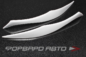 Накладки фар (реснички) BMW 3 сер., E90 рестайл. c 2005г.-  