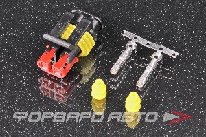 Разъем 2 way 20-16 AWG (SS15-SKT2) 1.7-2.4mm (SS15-SL2)  2-1-439