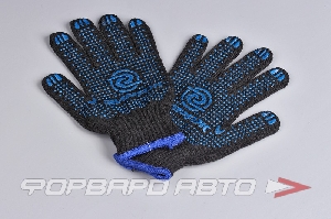 Перчатки трикотажные  с ПВХ Спец-SB, 7кл., хлопок 70%, п/э 30% <> 12.4.246-2008