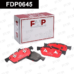 Колодки тормозные FAP FDP0645
