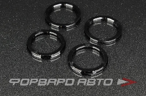 Кольца центровочные 72,6-58,6 ЧЕРНЫЕ ВЕКТОР HCR726-586 6mm