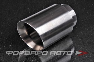 Насадка глушителя Вход = 63 мм Выход = 80 мм (нержавеющая сталь), скошенная MPE 
